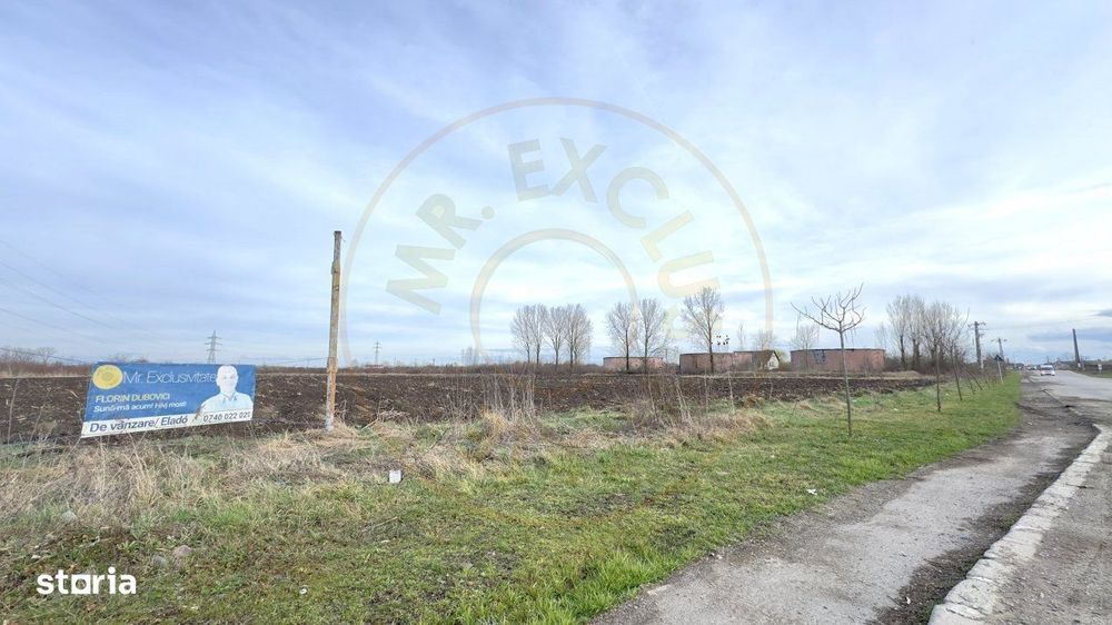 Teren Intravilan Industrial 13.164 mp, Zona Constantin Mille-Carei-Com