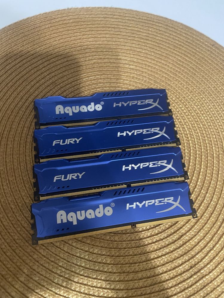 РАМ памет HyperX Fury DDR3 4GB 1600Mhz + ПОДАРЪК процесор (по желание)