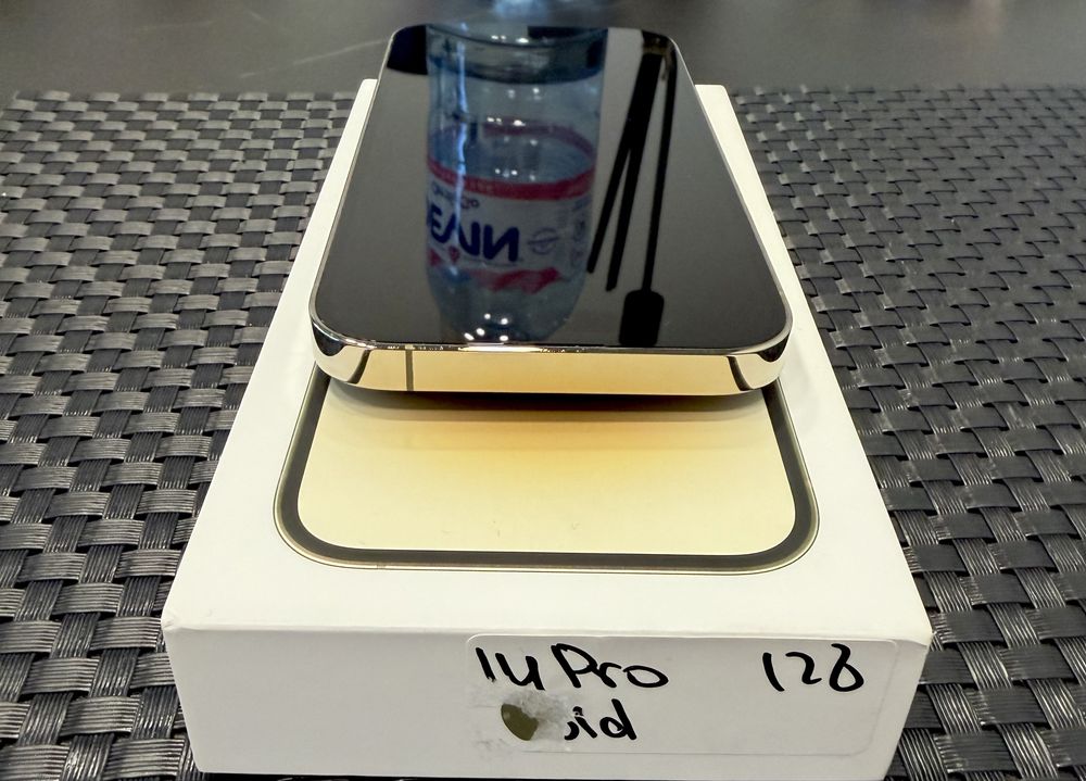 Iphone 14 pro gold 128