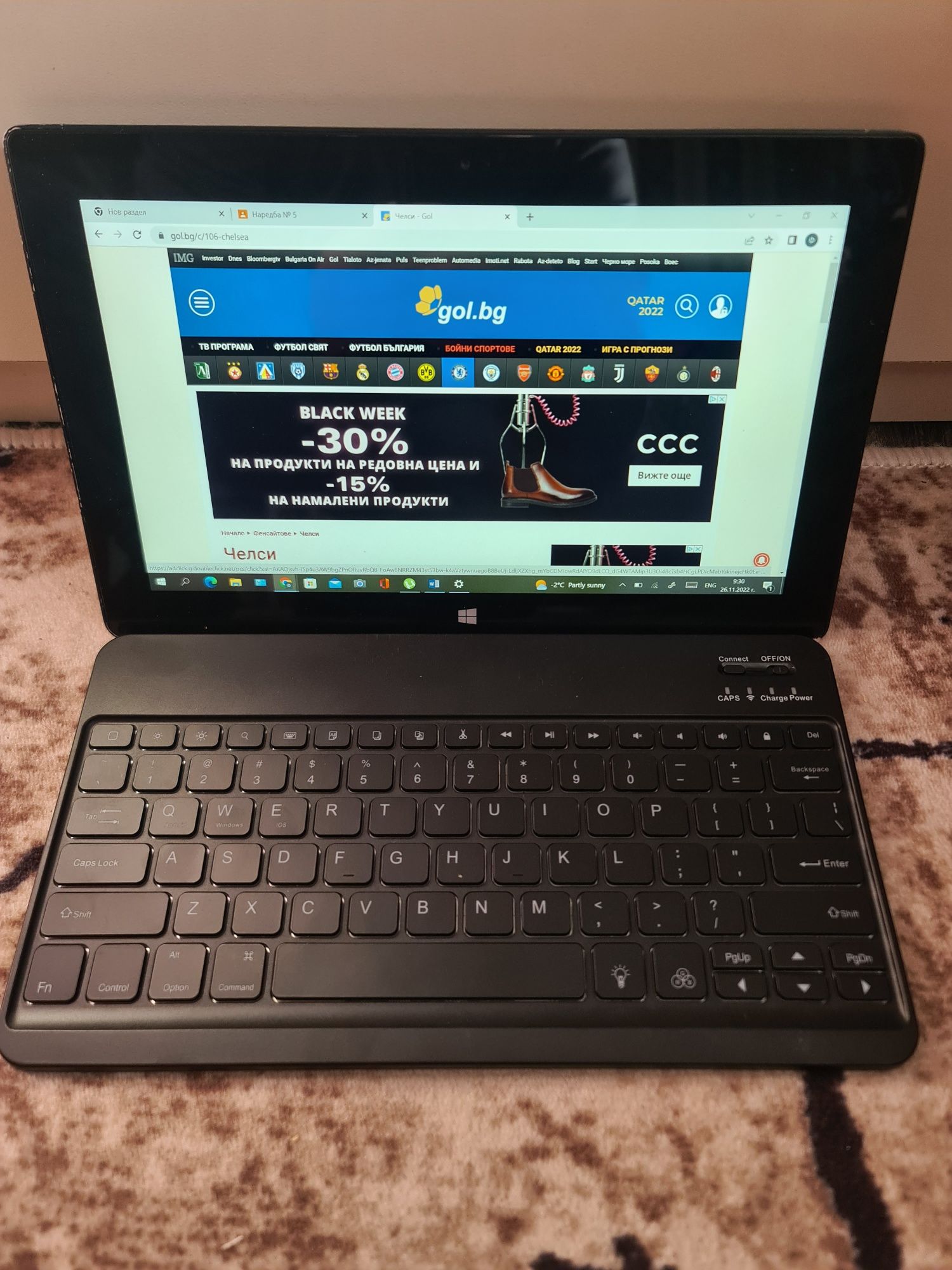 Безжична Клавиатура за таблет PC, Surface