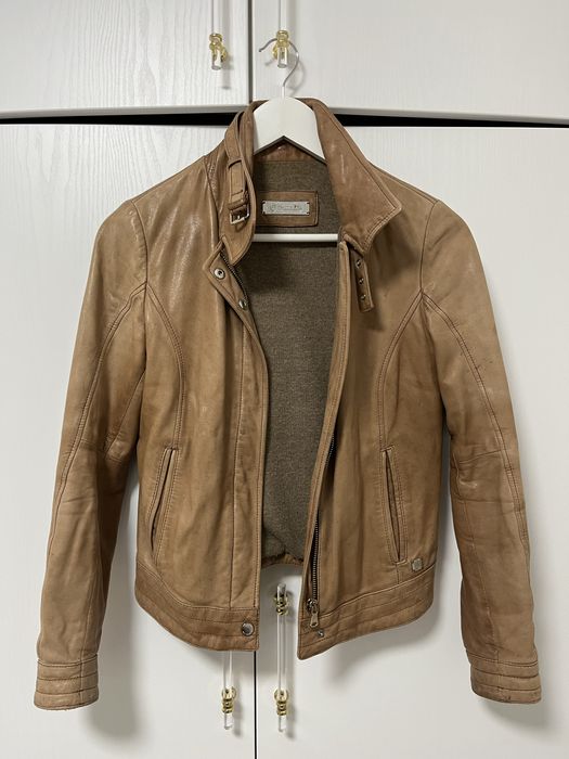 Кожено яке “Massimo Dutti"