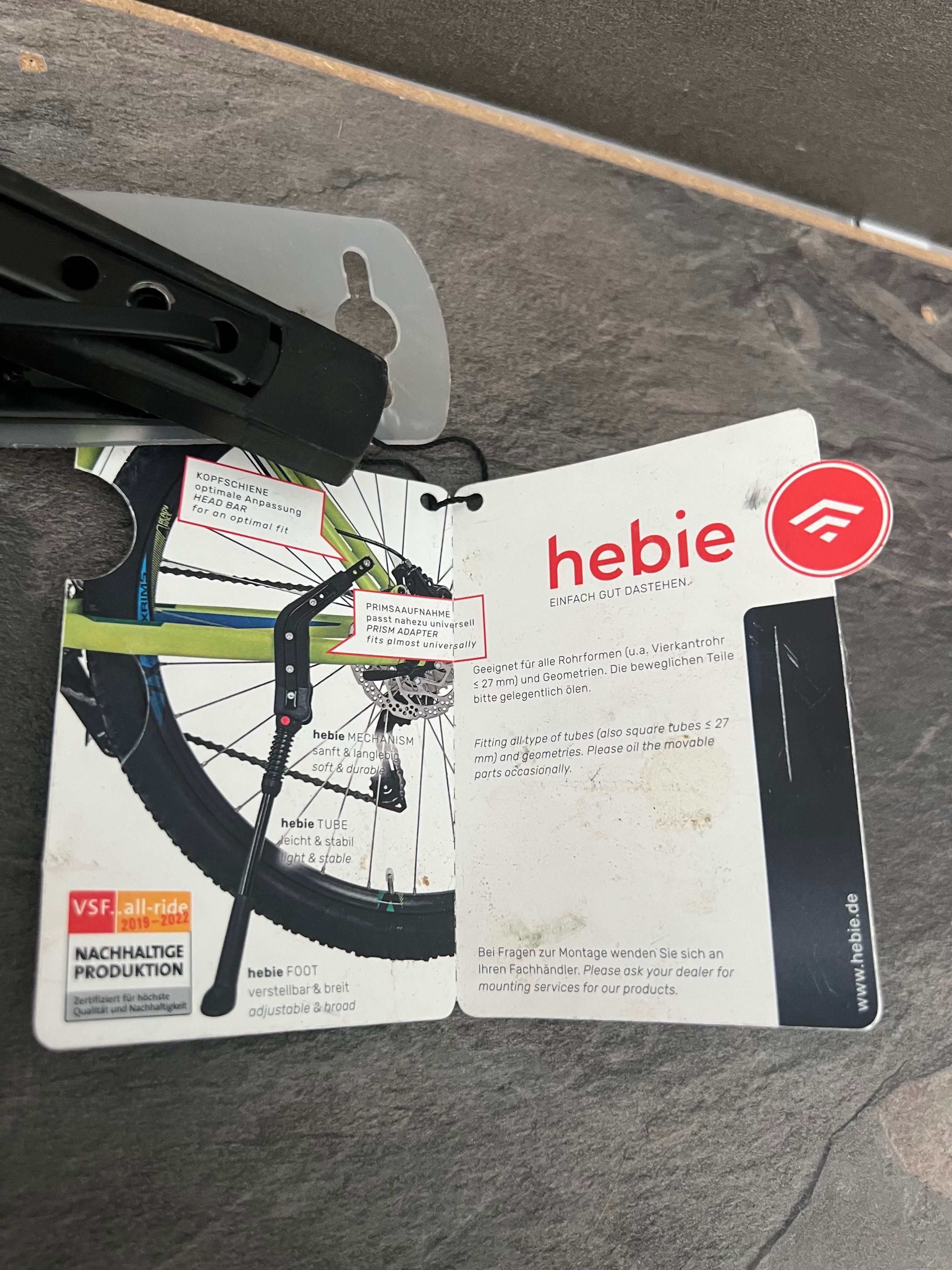Универсална задна стойка за велосипед Hebie 672V FOX VARIO (26"-28")
