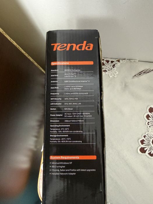 Router Tenda WIFI