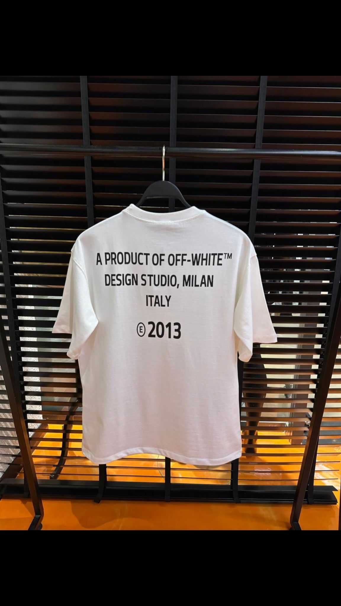 Tricou OFF WHITE Calitate Premium Colectie 2024