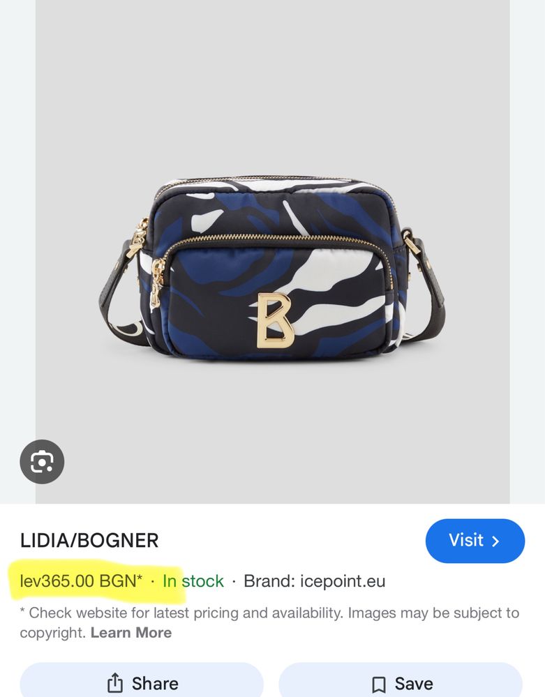 Bogner Дамска чанта
