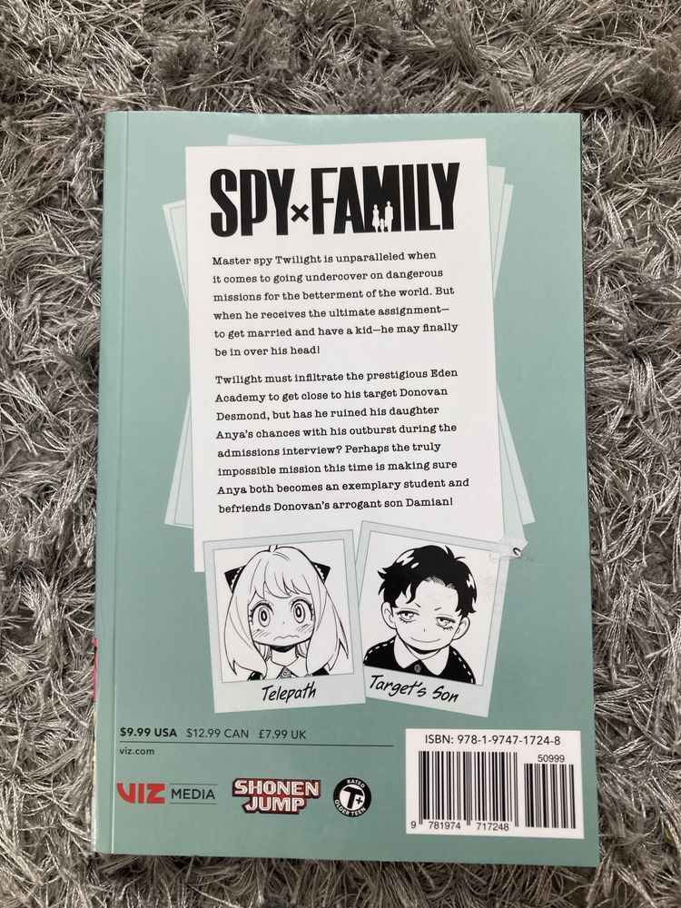 Manga/Manhwa/Anime Spy x Family vol. 2