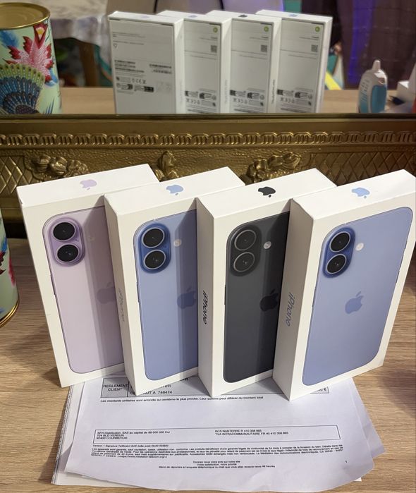 Чисто нови iPhone 17 – 256GB 4 броя, фабрично запечатани!