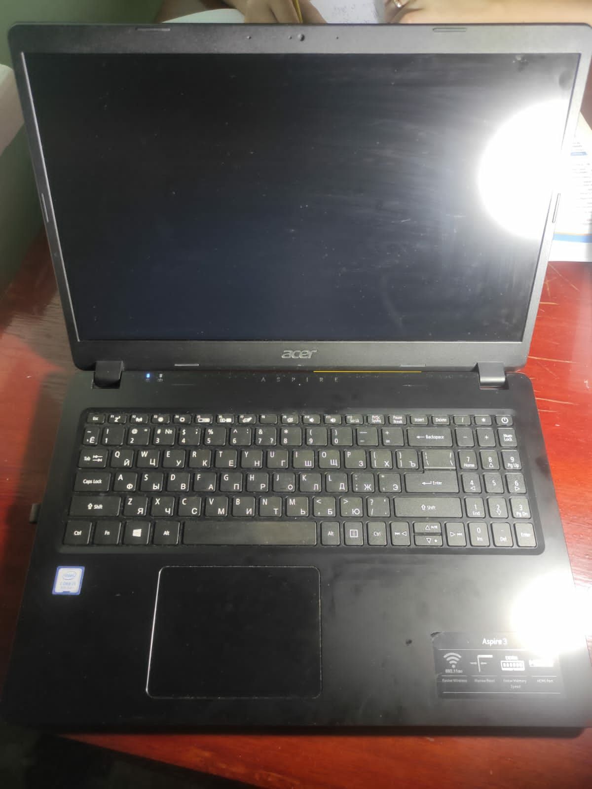 Ноутбук acer, aspire A315-54K