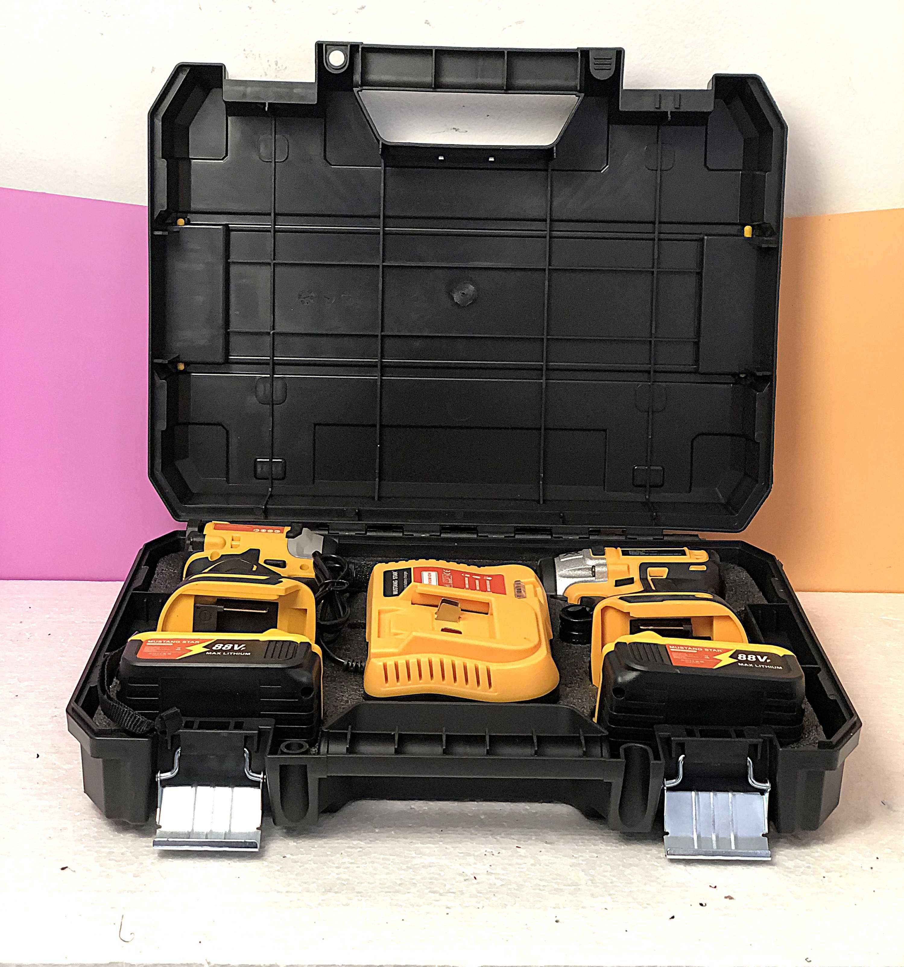 Kit Scule Electrice – 2 Chei Impact, 2 Baterii 88V, Putere Mare
