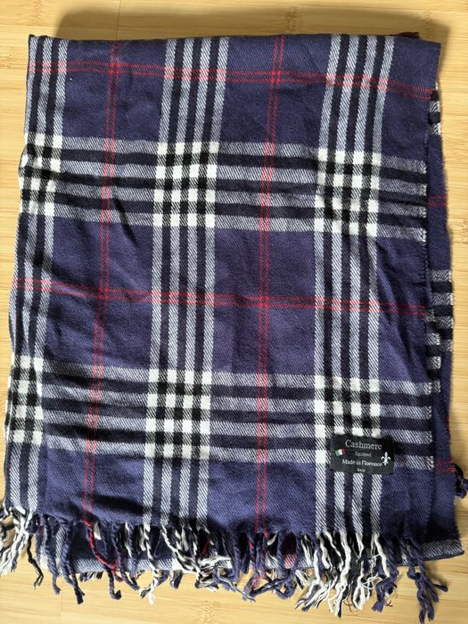 Fular Burberry print , casmir