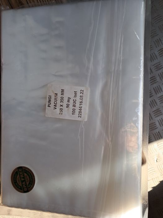 Vând pungi vidat netede 250mm/350 mm 09 my