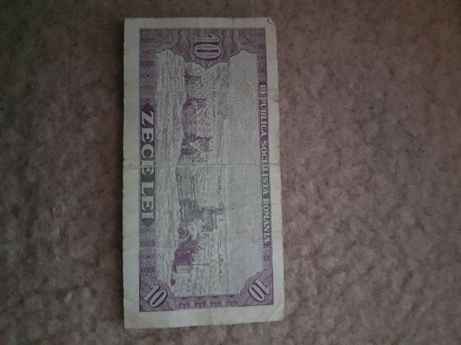 Bancnota 10 lei 1966