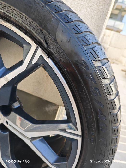 4 Jante BMW + 4 Anvelope P.Scorpion X5/X6/X7 (275/40/R21 & 315/35/R21)