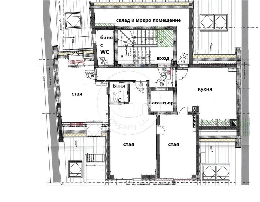 3-стаен в София-Надежда 4 площ 127 цена 269 950 Евро