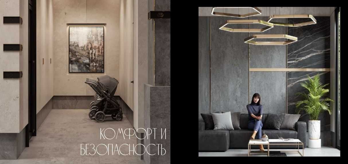 Дархан, ЖК Манхэттен, Премиум. 2 / 10 / 16 + два лифта. 43м², "студия"