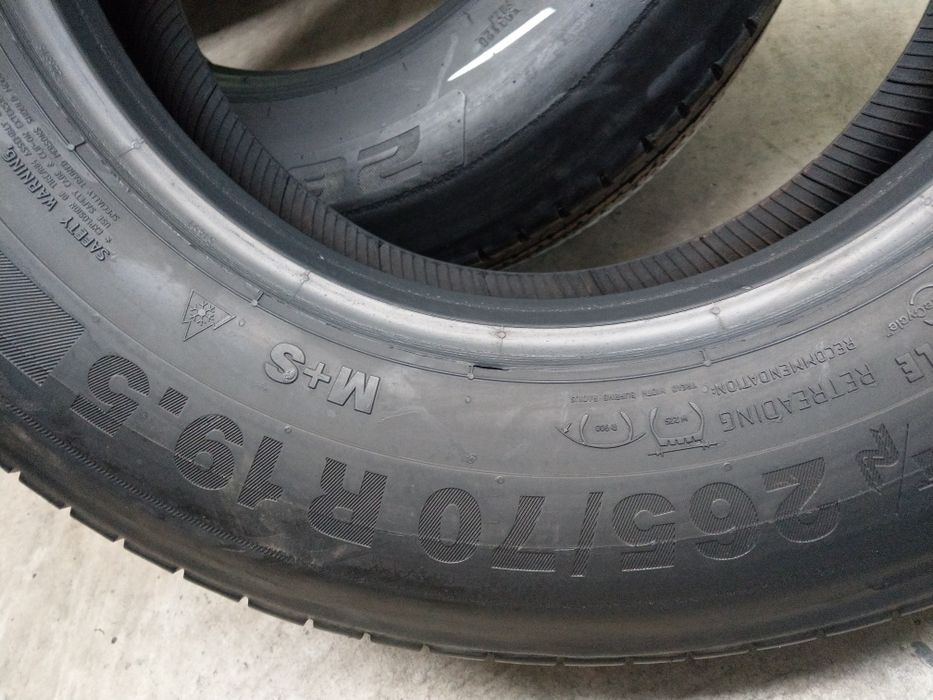 Anvelope 265/70R19,5 directie/trailer resapate