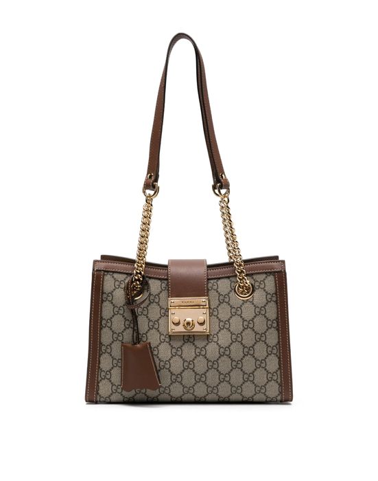 Gucci padlock gg shoulder bag