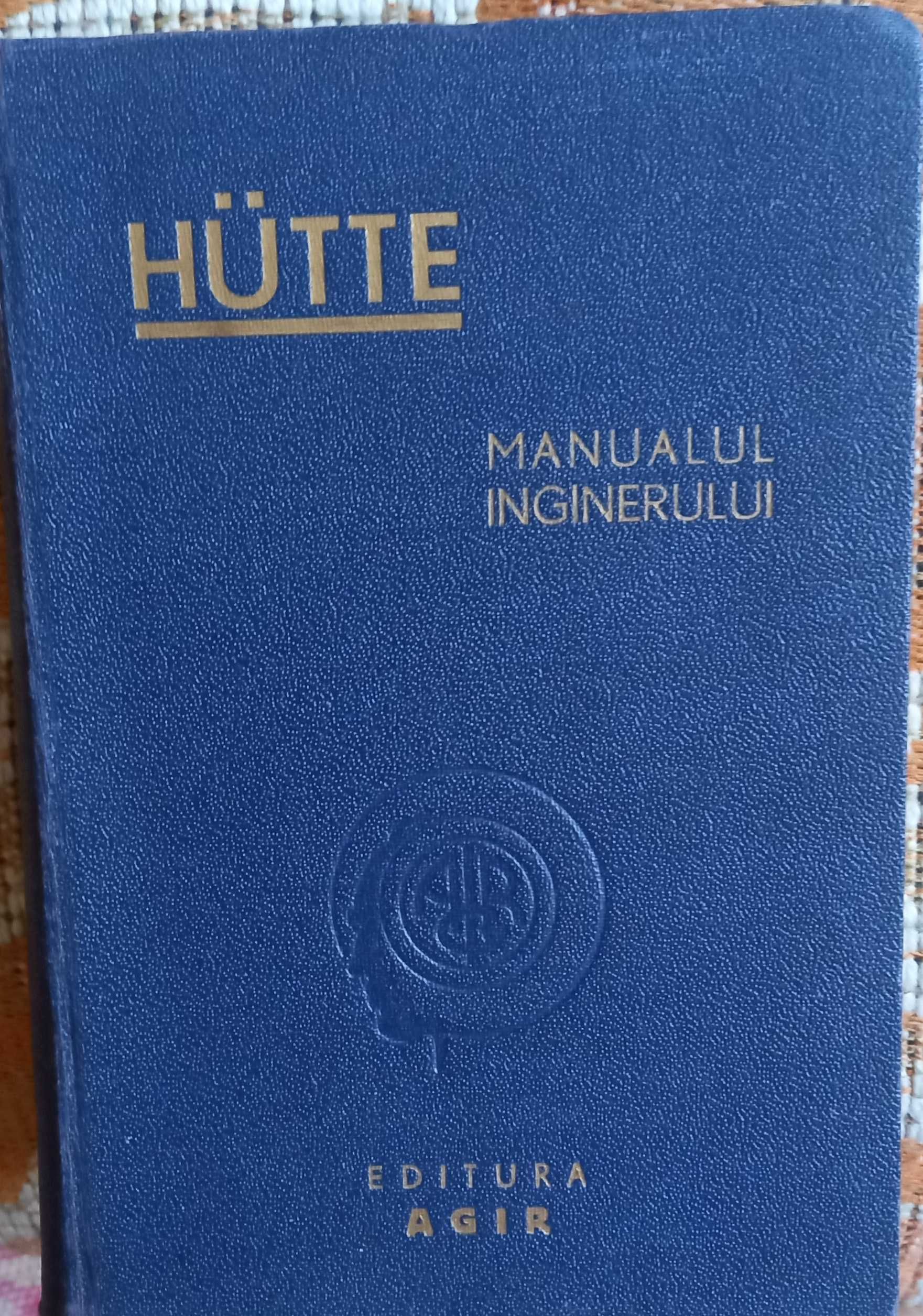 VAND  manualul inginerului Hutte,trusa de compasuri Richter l