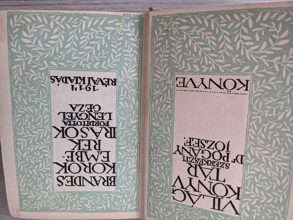 Cărți vechi, în limba maghiară / Régi könyvek, magyarul