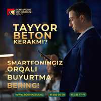 Tayyor Beton maxsulotlari