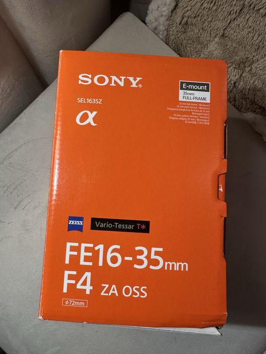Obiectiv Sony 16-35mm F4 montura FE