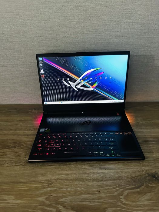 ASUS ROG Strix Core i7-12 Ядер+GTX1070-8 ГБ Видеокарта, Топовый ноут