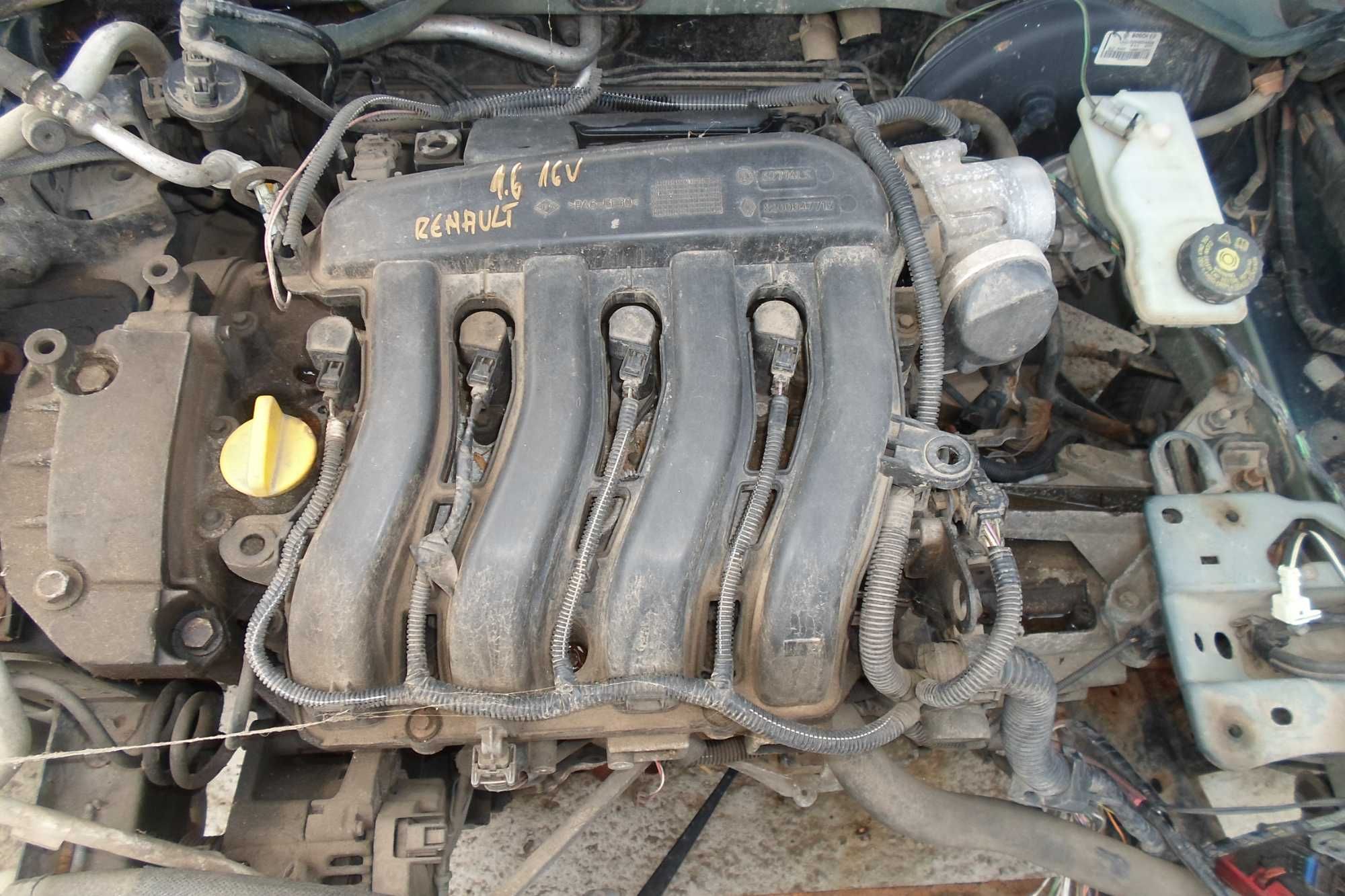 Motor 1.6 16V Benzina Renault Megane 2 cod motor:K4M-T7-60