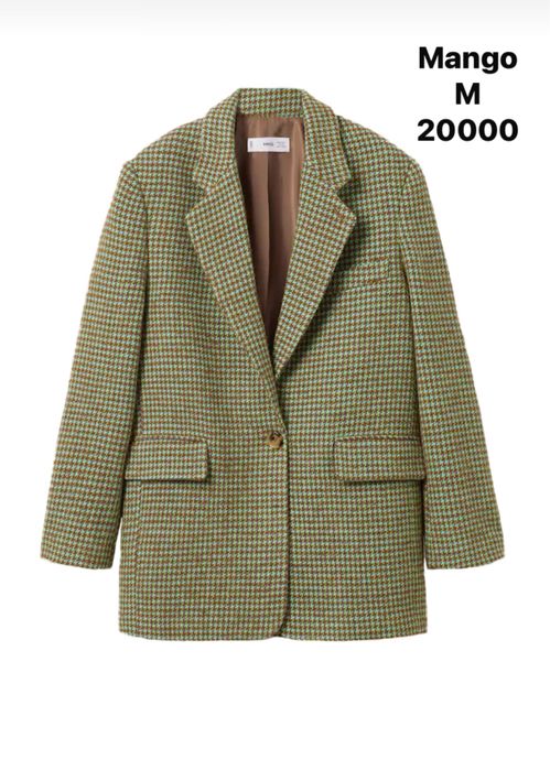 Пиджак как пальто от Mango