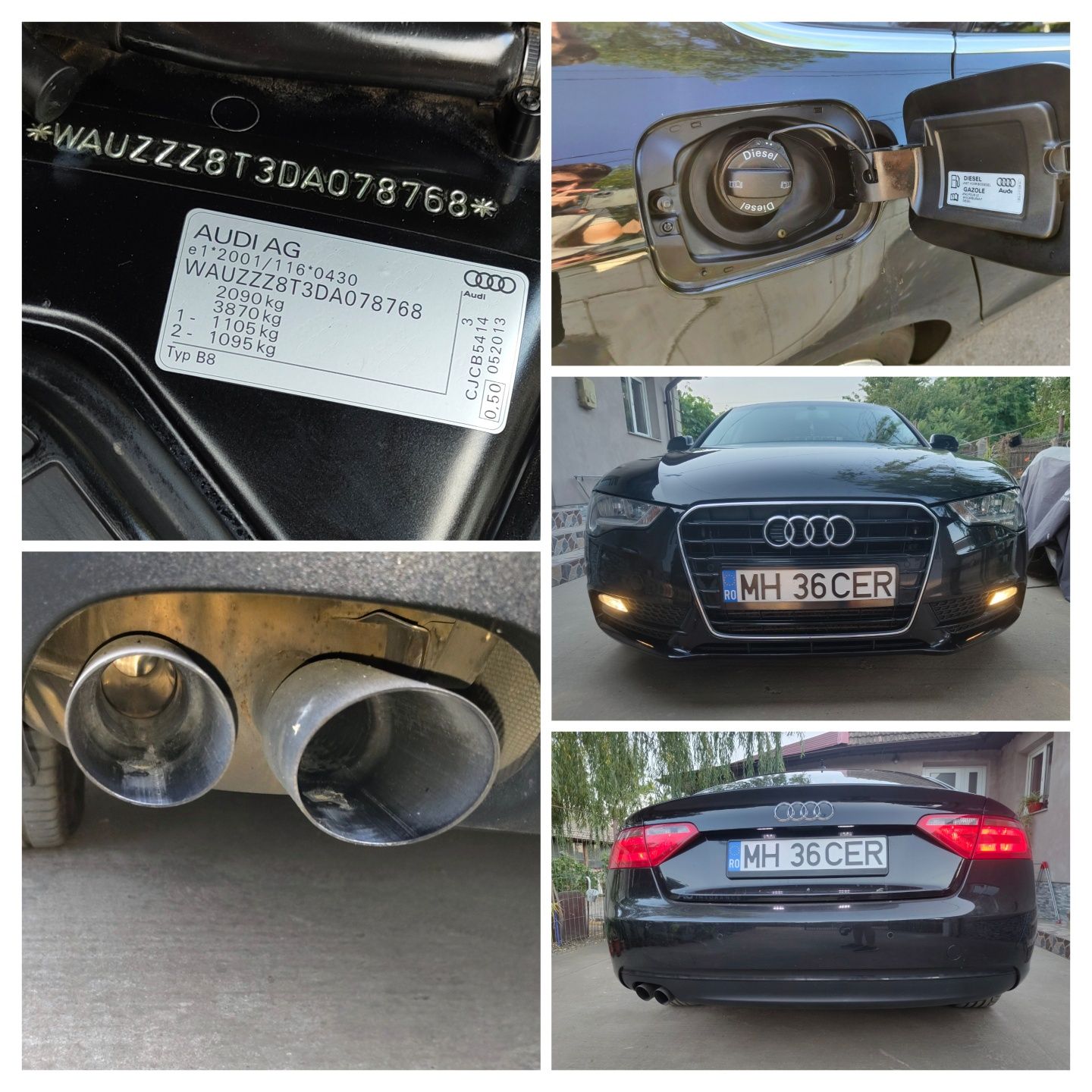 Audi A5 2.0 TDI Sportback 2013 Automat - Facelift