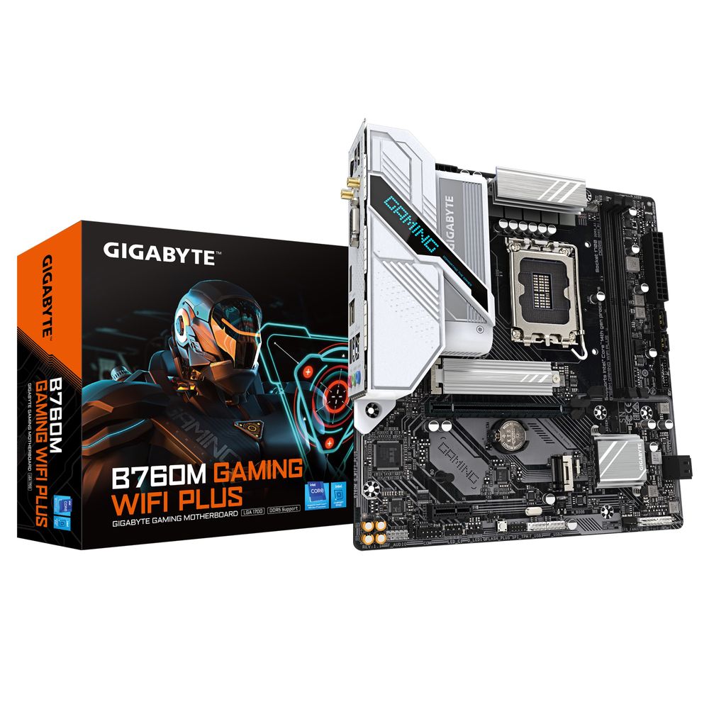 Gigabyte b760 gaming plus белый есть количество
