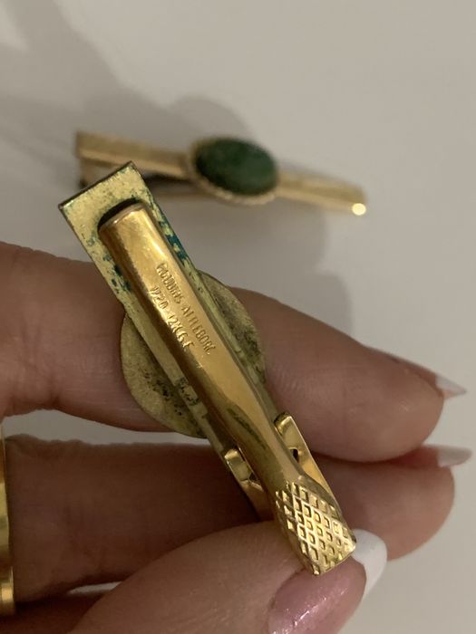 Pin de cravate placate cu aur