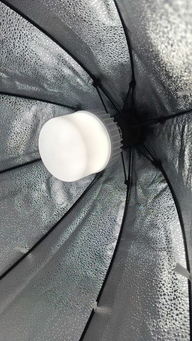 Студио осветление с дифузер, стойка 2м и 40W Led лампа