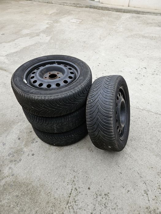 Jante otel kia cu cauciucuri iarna