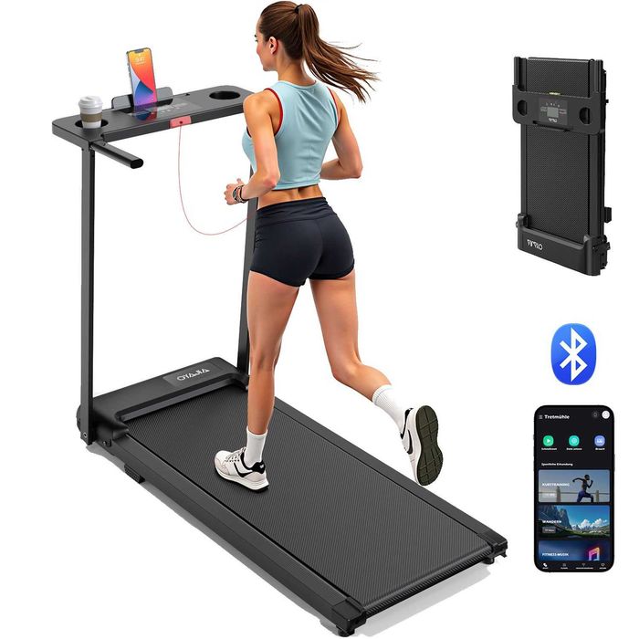 Banda de alergare pliabilă de până la 10 km/h