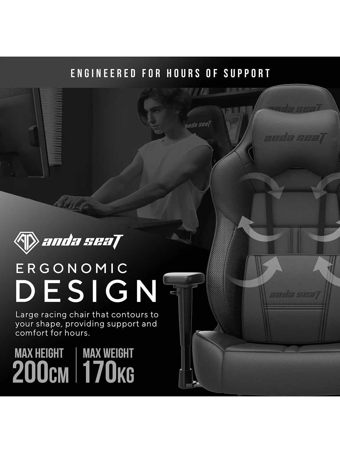 Kreslo ''Andaseat Dark Demon Dragon''