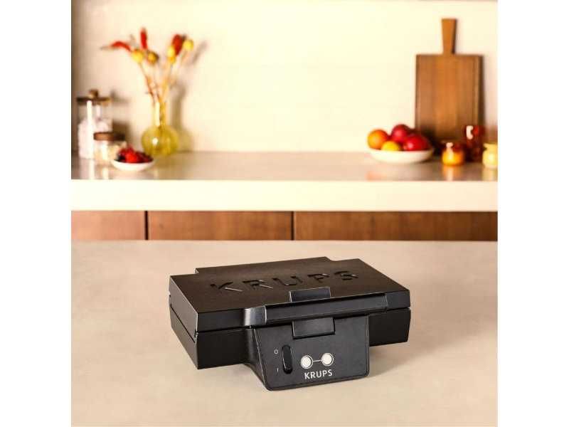 Tостер за Сандвичи с Kерамично Покритие Krups FDK461, 850W