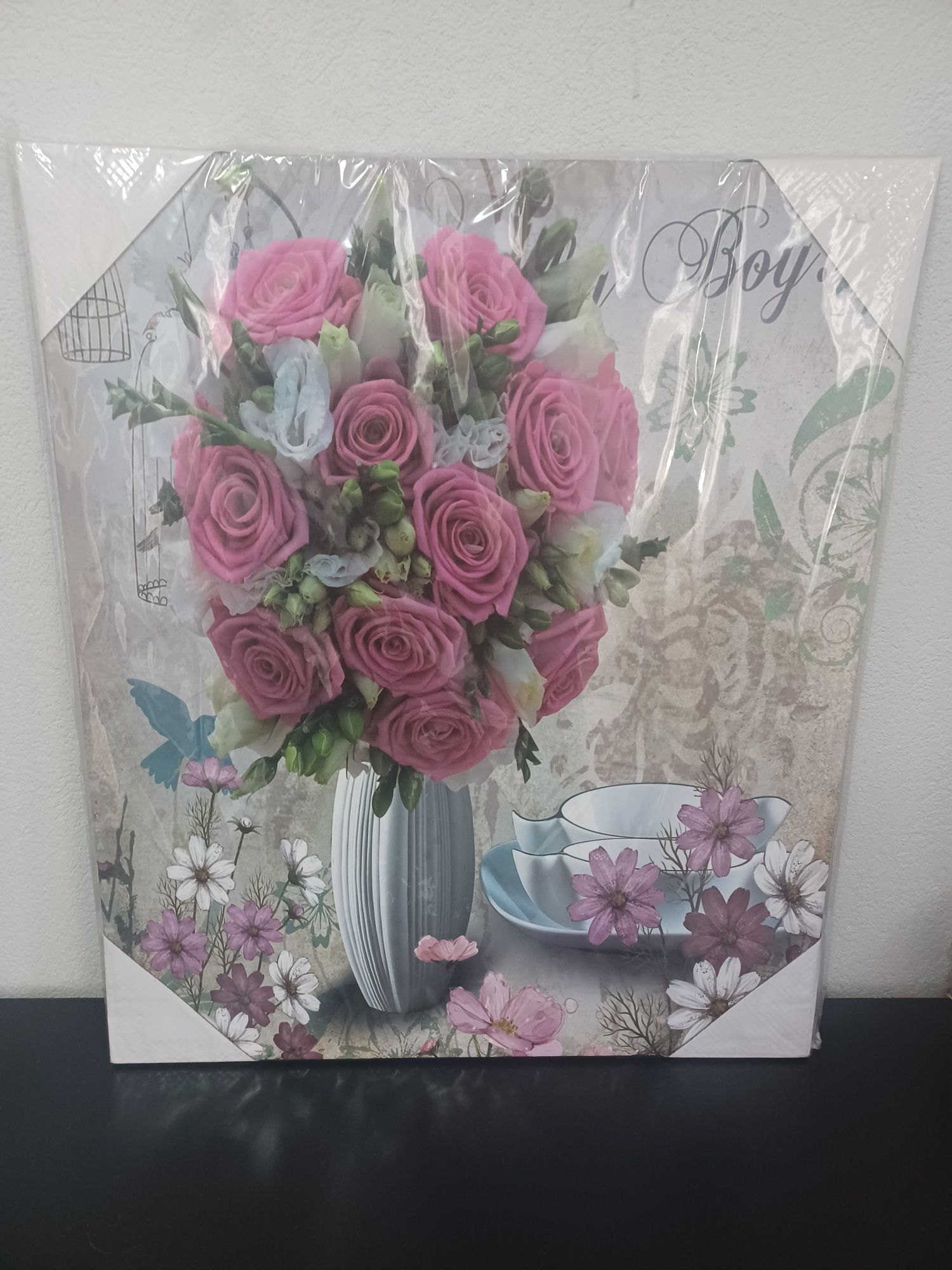 Картина ваза с цветя