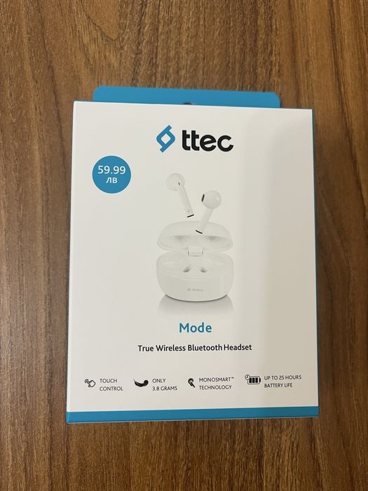 Безжични слушалки ttec - нови