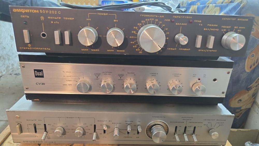 Усилители Анфитон и Dual