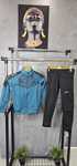 Trening copii Nike albastru cu negru