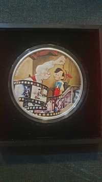 Moneda de colectie 3 OZ Pinocchio