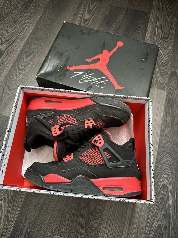 jordan 4 red thunder