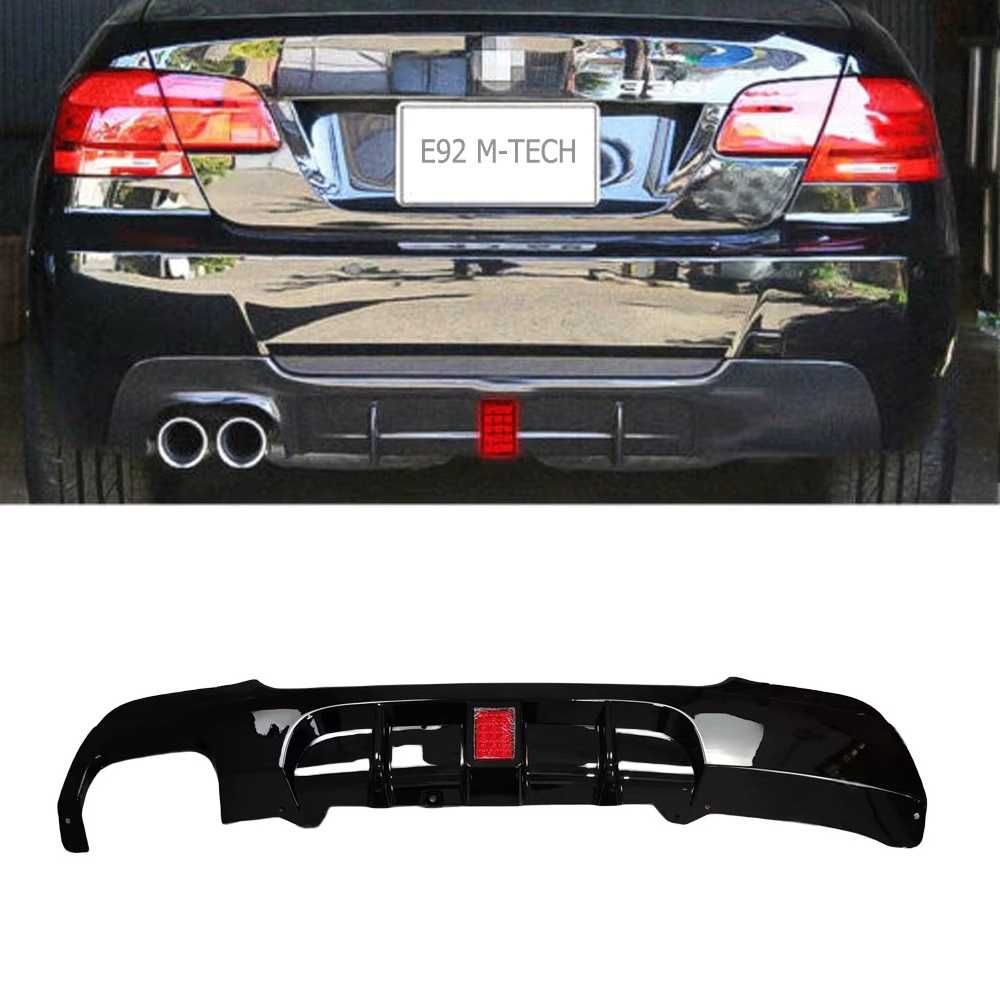 Difuzor cu LED Bara Spate M Performance BMW E92 E93, Evacuare Stanga