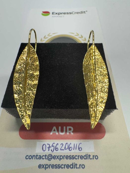 Cercei din aur 18k (67892.1/ 10 Pacurari 1) garantie 2 ani!