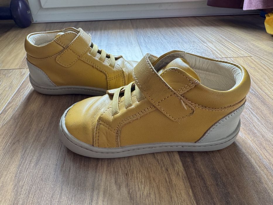 Кожени жълти боти Колев и Колев 25 номер