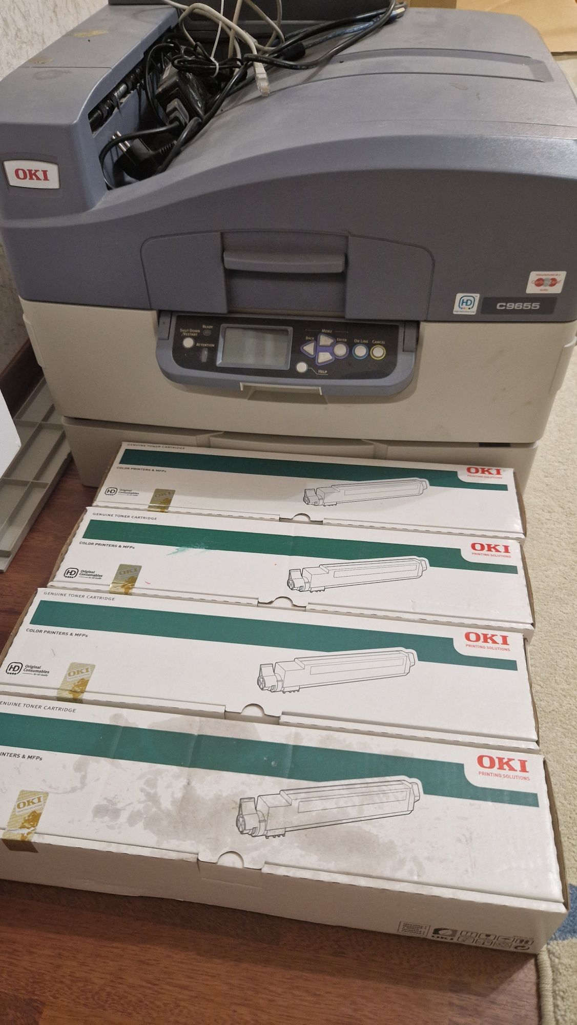 Продам принтер OKI и плоттер 130 тыс