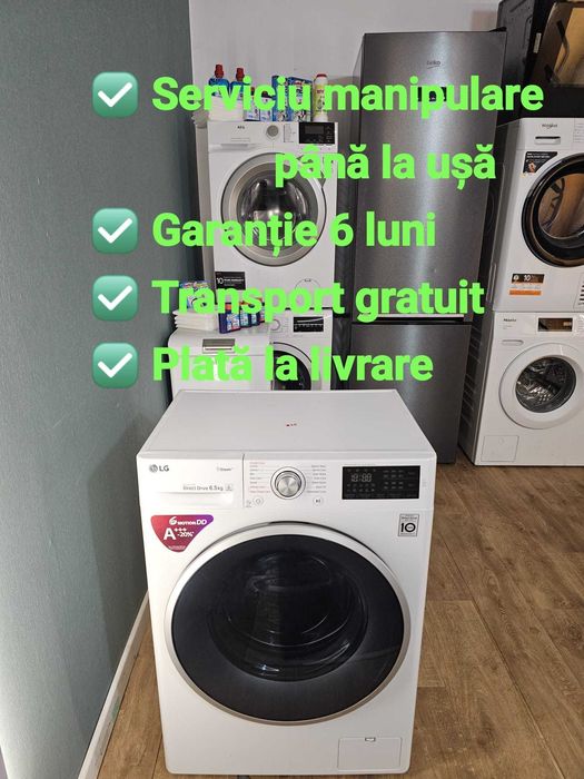Mașină de spălat rufe – Garanție 6 luni + Transport Gratuit