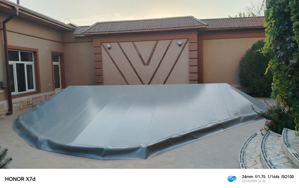 Басен бассейн салафан капсула баннер банер установка