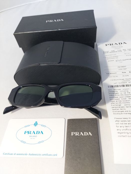 Prada ochelari de soare moda bon vinted