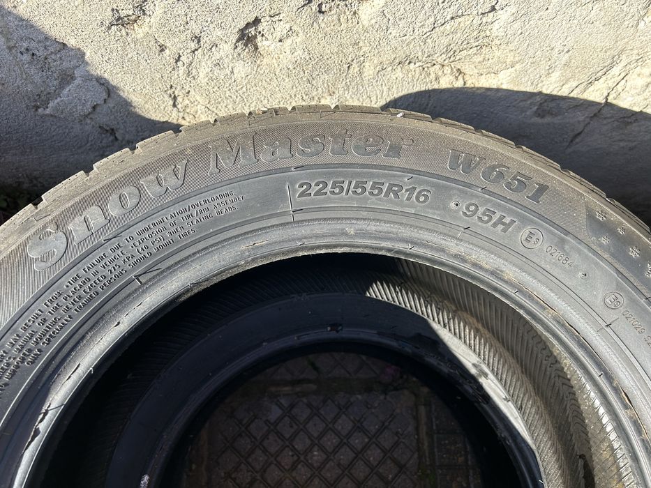 2 зимни гуми 225 55 16 snow master